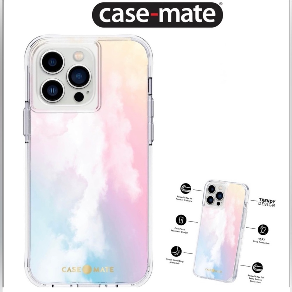 CASEMATE iPhone 13 Pro Max / 12 Pro Max Cloud 9 Drop Protection Phone Case NWT
